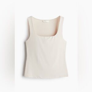 H&M Smooth White Tank Top